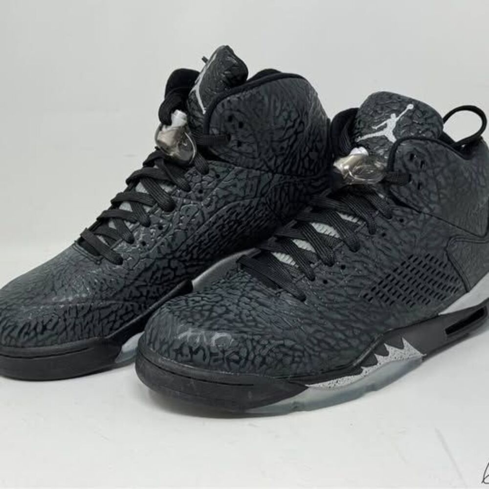Air Jordan 5 Retro '3Lab5' Black Silver